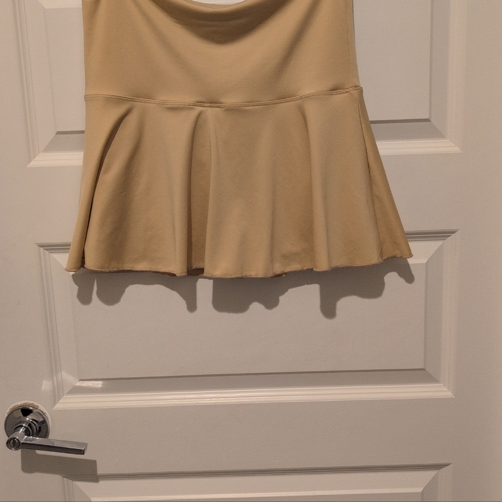 Elegant Tan Women's Skirt/Skort
